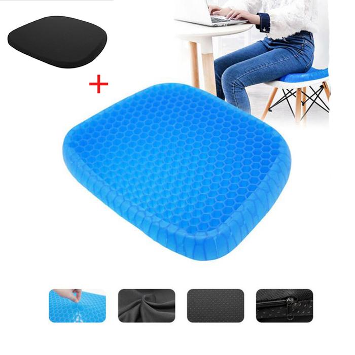 Gambar BANTAL ALAS GEL CUSHION FREE SARUNG ORIGINAL HONEYCOMB TH2810 - TIPE BULAT dari tokohomia2810 undefined Tokopedia