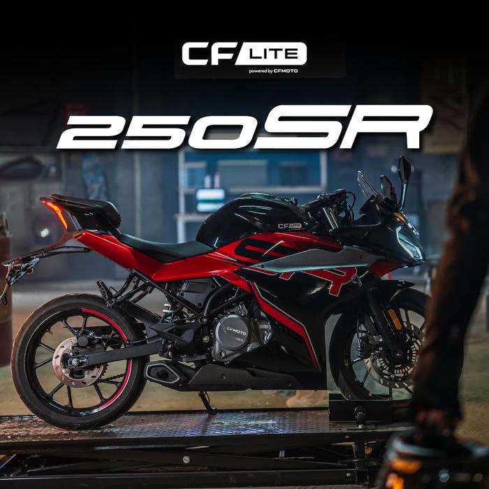 Gambar CFMOTO 250SR Lite - Hitam, 2025 dari MFORCECILEDUG undefined Tokopedia