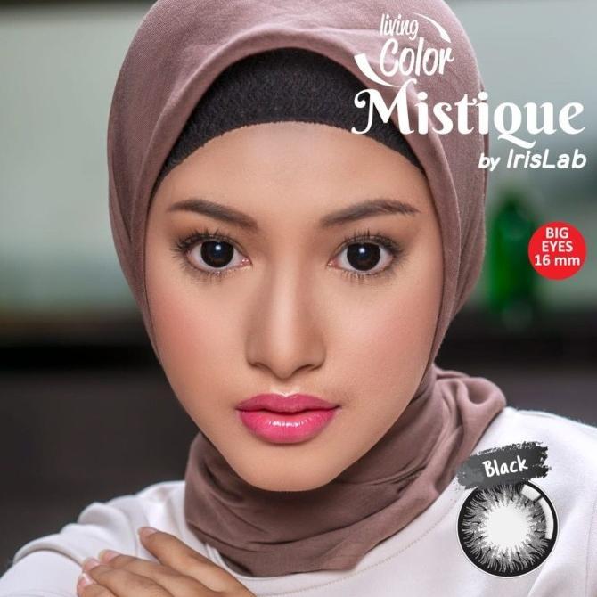 Gambar Softlens Mistique Normal / Soflen Mistique Living Color/ Soflens Mist - black dari Ersey STORE undefined Tokopedia