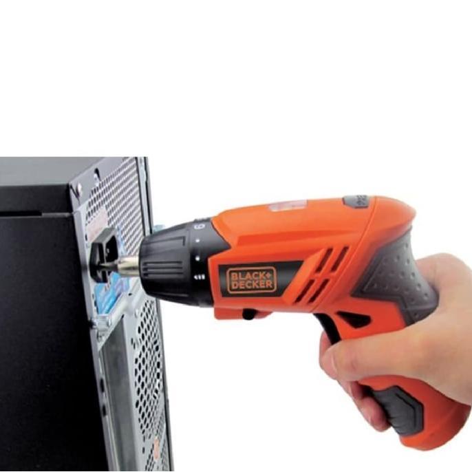 Jual Top Black+Decker Bor Obeng Cordless Screwdriver KC4815