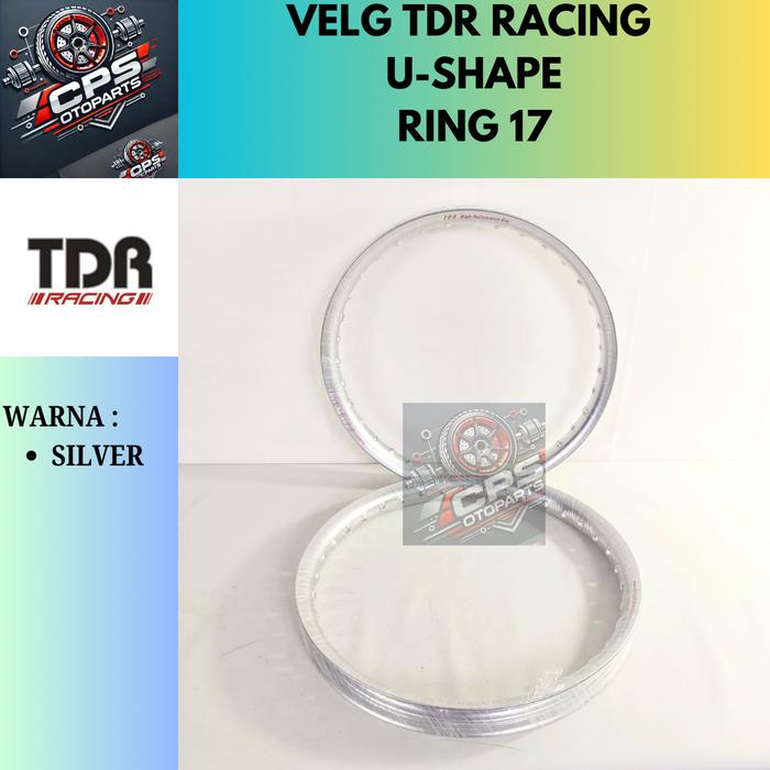 Gambar Velg TDR Original Ring 17 Ukuran 140 U-Shape (Per Biji) + Takegawa Original Ring 17 Ukuran 140+160 W-Shape (1 Set) - Silver dari CPS Otoparts undefined Tokopedia