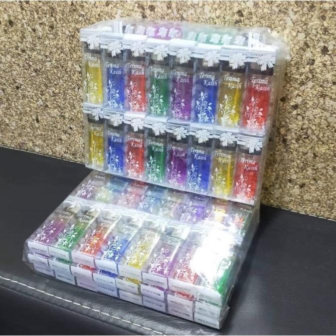 Gambar (100 pcs) souvenir pernikahan korek gas api kemasan mika motif murah sale dari rshl26 undefined Tokopedia