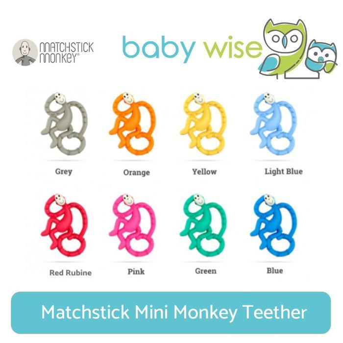 Gambar Ready Matchstick Mini Monkey Teether - Blue dari Run Fast id undefined Tokopedia