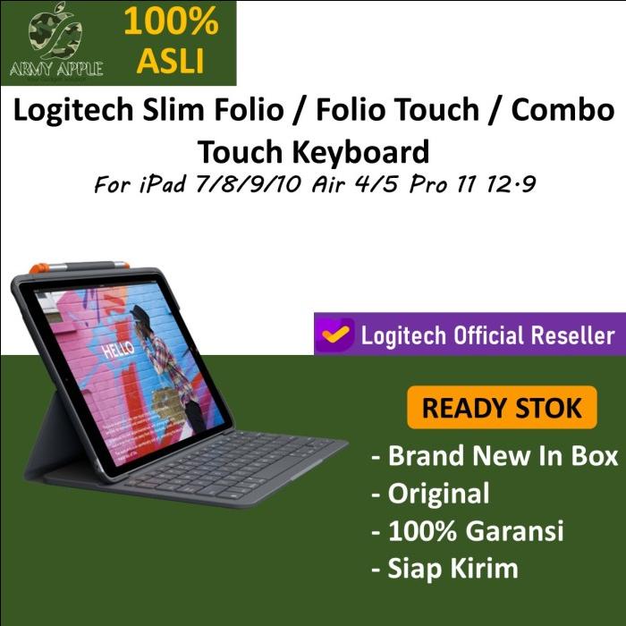 Logitech Folio Touch Ipad Pro 11 Logitech Slim Combo Folio Touch