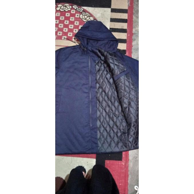 Gambar Jaket Jubah Korea Pria / Jubah Musim Dingin Jumbo Terbaru Original Best Seller - Navy, S dari Frisia undefined Tokopedia