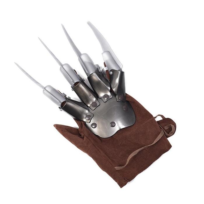 Gambar (Almore) Sarung Tangan Cakar Pisau Claws Freddy Krueger Jason Gloves Halloween - Brown dari ALMORE PLUS undefined Tokopedia