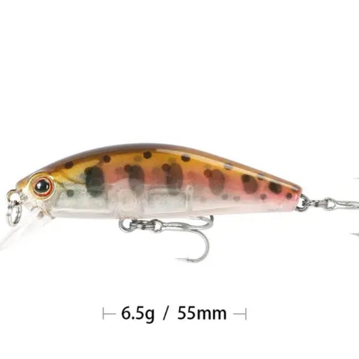 Gambar UMPAN PANCING LURE CASTING MINOW ULTRALIGHT AGILE ROBIN RUSH 5.5CM/6.5GR SINGKING 3X STRONG TREBLE - #8 dari andi.one1 undefined Tokopedia