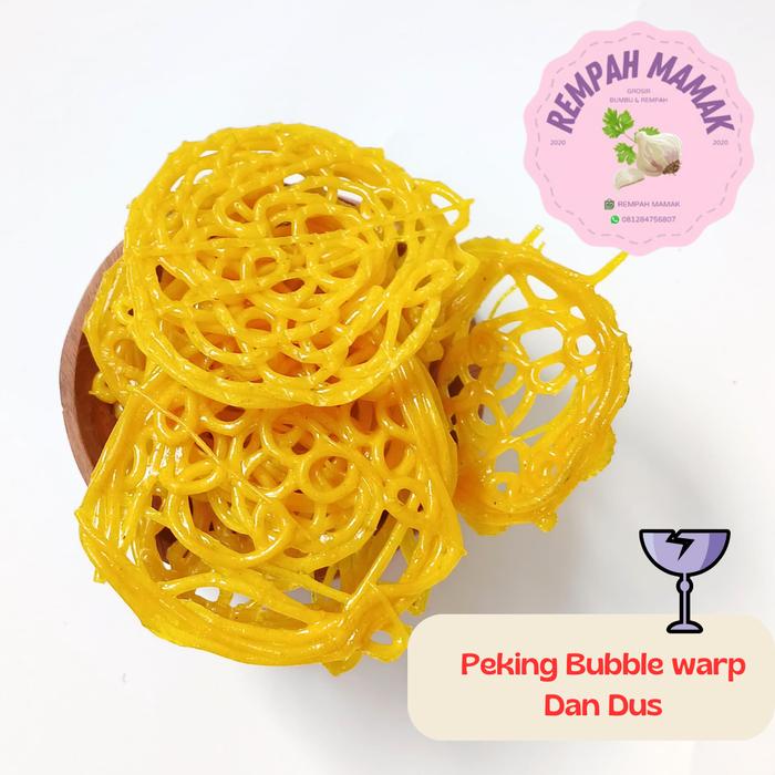 Gambar Kerupuk Mie kecil 1kg / Kerupuk Mie Kuning Mentah dari rempah mamak undefined Tokopedia