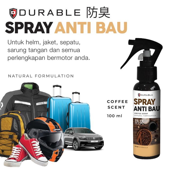 Gambar Durable Semprotan Penghilang Bau Helm Jaket Sepatu Mobil Alami - 100 mili kopi dari TDC Variasi undefined Tokopedia