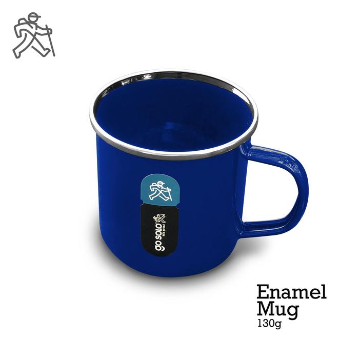 Gambar Go Solo        Enamel Mug - Blue dari Pinnacle Pro Surabaya undefined Tokopedia