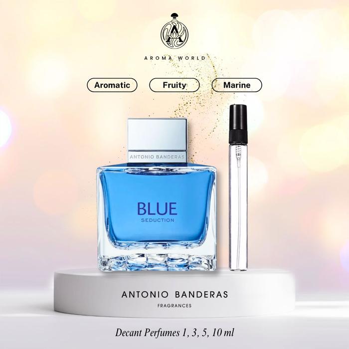Banderas Cologne Fragancia Blue Seduction Antonio Banderas Decant