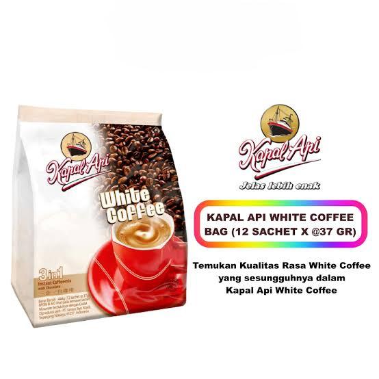 Gambar Kopi Kapal Api White Coffee 12 Sachet 37gr Enak Ngopi Dirumah - Whte Coffe 5Sc dari Belakang Pasar undefined 4 Tokopedia
