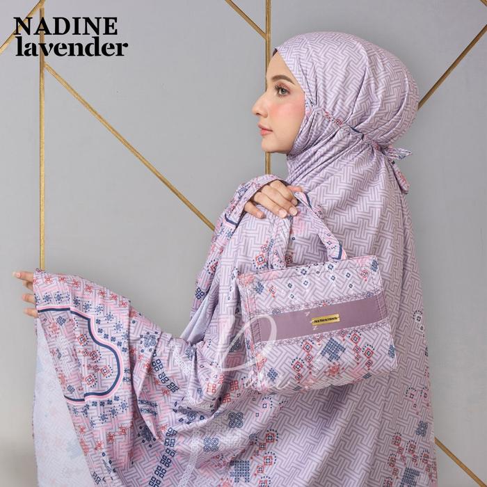Gambar MELIKA - Mukena Katun Premium 2in1 Nadine - LAVENDER dari Melika Clothing undefined Tokopedia