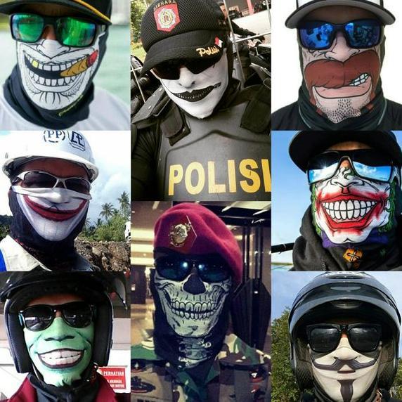 Jual Buff Bandana Buff Headwear Motif Topeng Jakarta Selatan