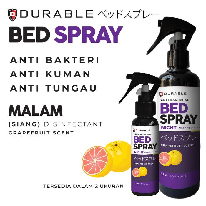 Gambar Durable Bed Spray Anti Tungau Kasur Sofa Jok Mobil - 100 ML, LEMON GRASS dari Durable Indonesia undefined Tokopedia