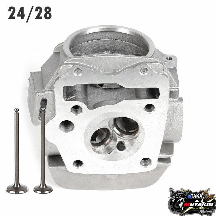 Gambar Terlaris ATAKA Racing BLOK HEAD Porting CNC 4 klep KYZ Supra X 125 FI KPH HONDA karisma Supra X 125 blade 24 28 25 29 26 30 - 24/28 KPH dari PAULII GANS undefined Tokopedia