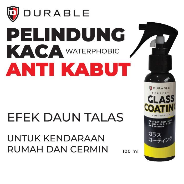 Gambar Durable Glass Coating Polish Kaca Mobil Anti Jamur Kaca Air Talas Obat - Coating 100Ml dari Durable Indonesia undefined Tokopedia