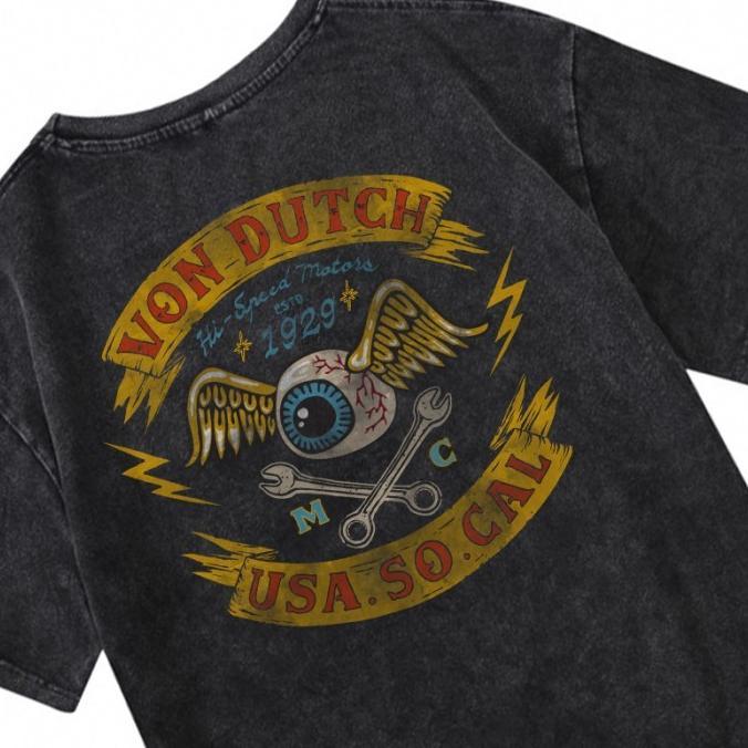 Gambar Von Dutch Washing Tshirt 0982 Black - XXL dari Ravindras Shop undefined Tokopedia