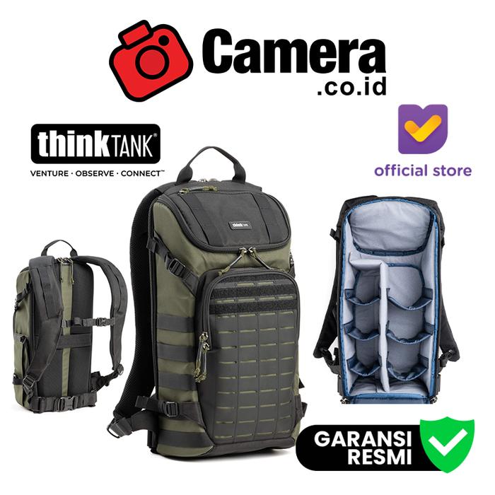Gambar thinkTANK DarkLight Backpack 14L think TANK Tas Kamera 14 Liter - Montane Green dari CAMERA CO ID undefined Tokopedia