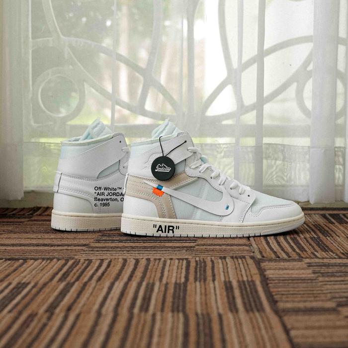 Promo Air Jordan Retro High Off White Euro (100% Authentic) 44