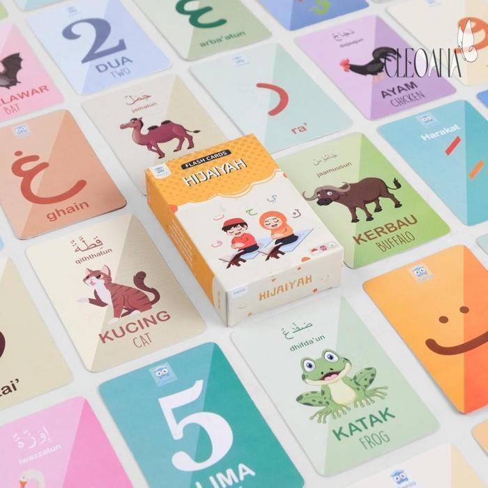 Gambar FlashCard / Flash Card Edukasi Anak Mainan Edukasi Anak Kartu Pintar Balita 1-6 Tahun PAUD TK SD MUSLIM ISLAM ISLAMI HIJAIYAH ANGKA ALFABET BENDA SEHARI HARI HEWAN KENDARAAN ABJAD ANGKA ARAB WARNA BENTUK EXPRESI TUBUH KELUARGA ANATOMI INDONESIA INGGRIS - HIJAIYAH dari Cleoana undefined Tokopedia