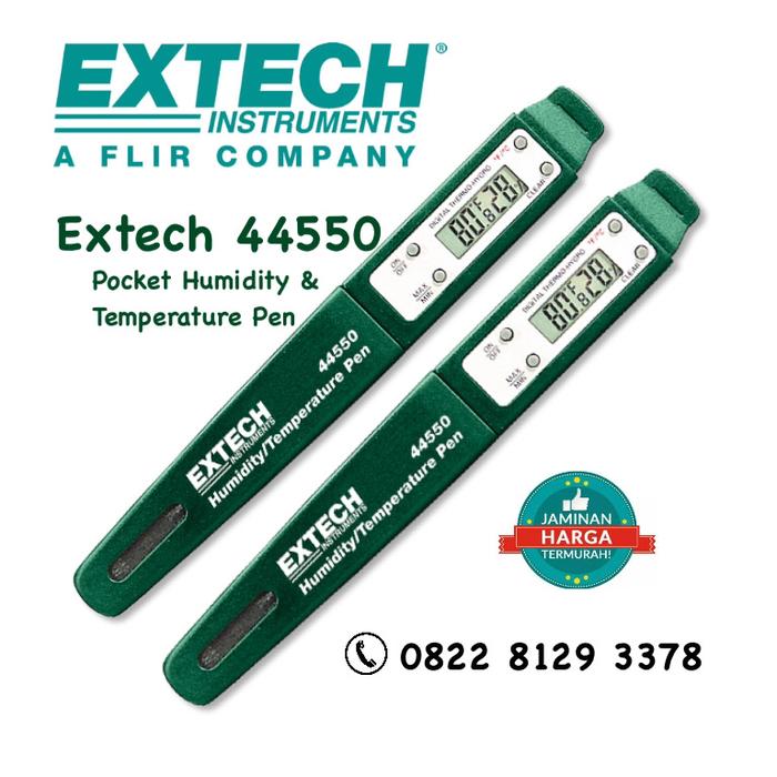 Humidity Extec Extech 44550 Humidity Extech 44550 Hygro-Thermometer, Pen Style, Dual ...