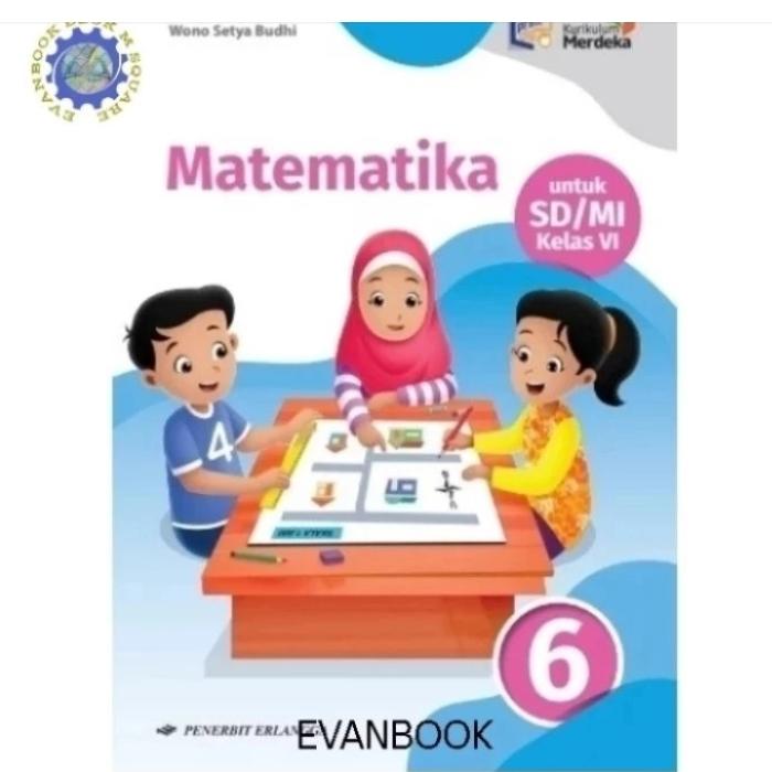 Jual BUKU MATEMATIKA KELAS 1 2 3 4 5 6 SD Mi KURIKULUM MERDEKA NEW ...