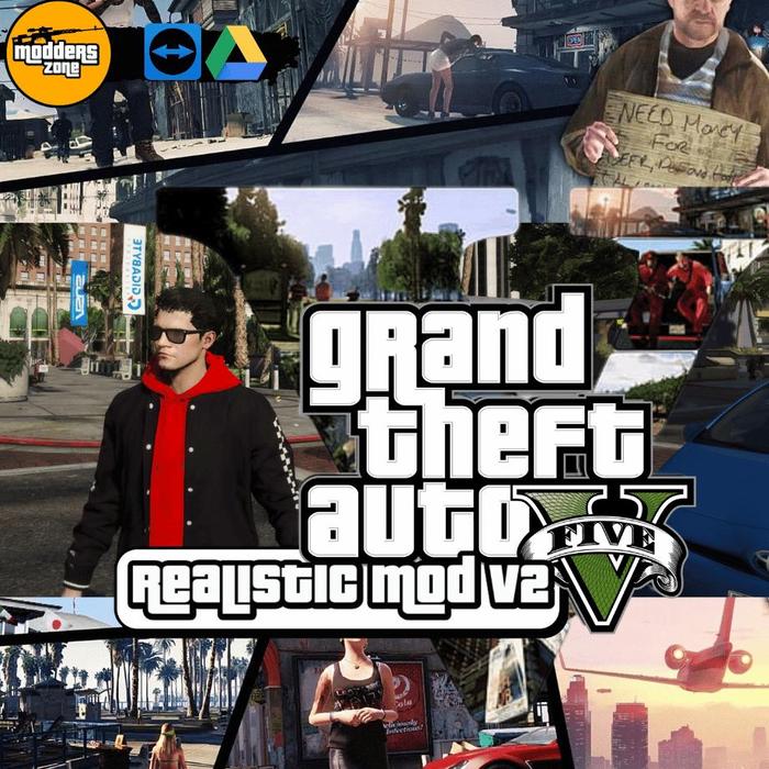Jual di Grand Theft Auto V Premium Edition PC Full Mod realistic