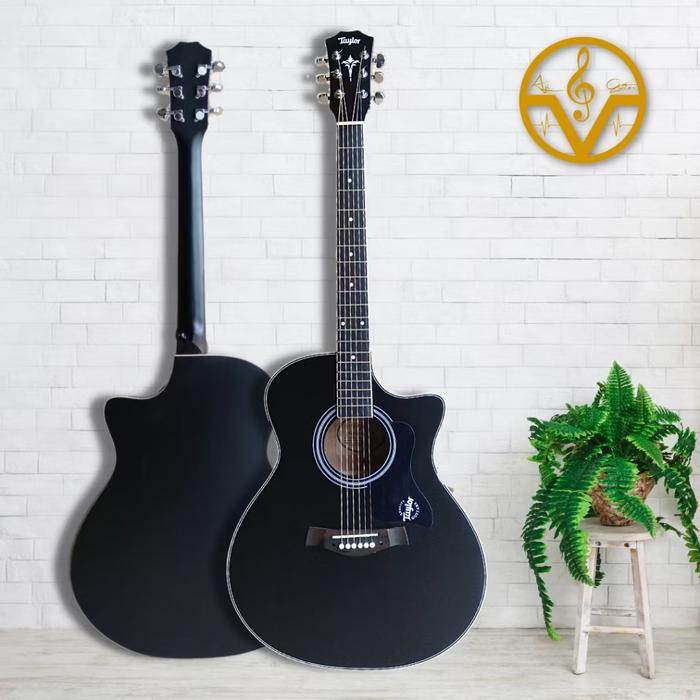 Gambar Gitar Akustik Tailor Senar String Tanam Besi Aktif Dreyer Grofer Bijian - Hitam, Akustik dari AGP Gitar Store undefined Tokopedia