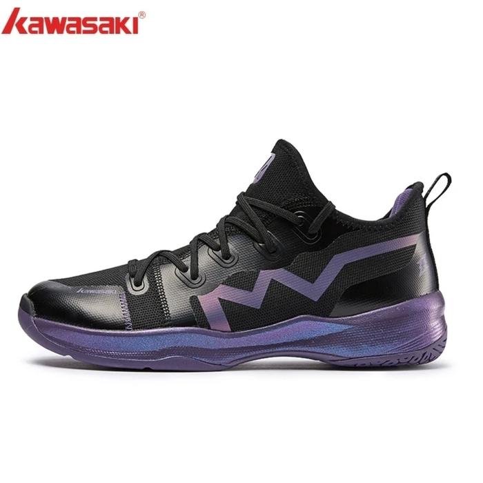 Gambar Sepatu Badminton Kawasaki Galaxy Original - Hitam, 41 dari LKing Shop undefined Tokopedia