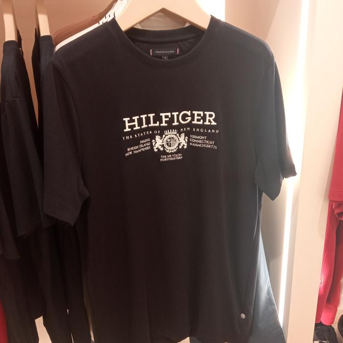 Jual KAOS TOMMY HILFIGER ORIGINAL NEW ARRIVAL BLACK Hitam, S