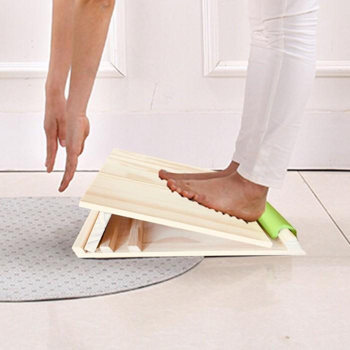 Gambar Professional Wooden Slant Board Anti Slip Calf Stretcher for Ankle - 3 dari Zaham store undefined Tokopedia