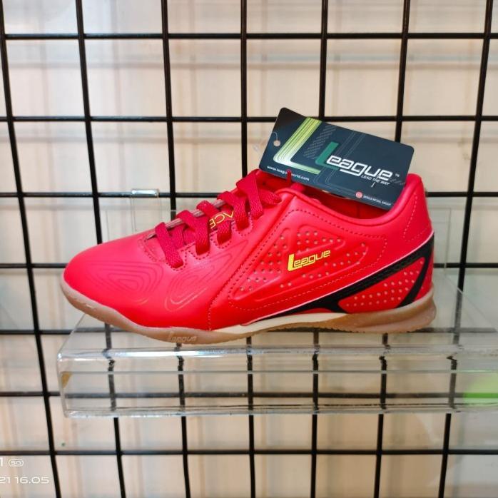 Gambar Sepatu League Futsal Anak Ace Premiere Ic Jr Merah Ori Promo Terbaru - Merah, 34 dari Sang Juara 01 undefined Tokopedia
