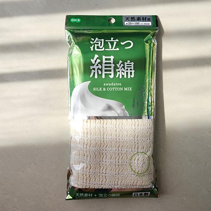 Gambar Scrub Body Towel / Kain Gosok Badan / Sponge Mandi - ASLI MADE IN JAPAN - Awadatsu GREEN dari Amango undefined Tokopedia