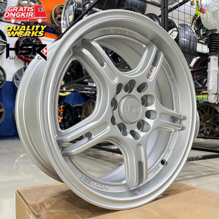 Gambar Velg Mobil Variasi HSR Wheel R15 Pcd 5x100 5x114,3 Toko Velg Mobil Murah dari Quality Works HSR Surabaya undefined Tokopedia