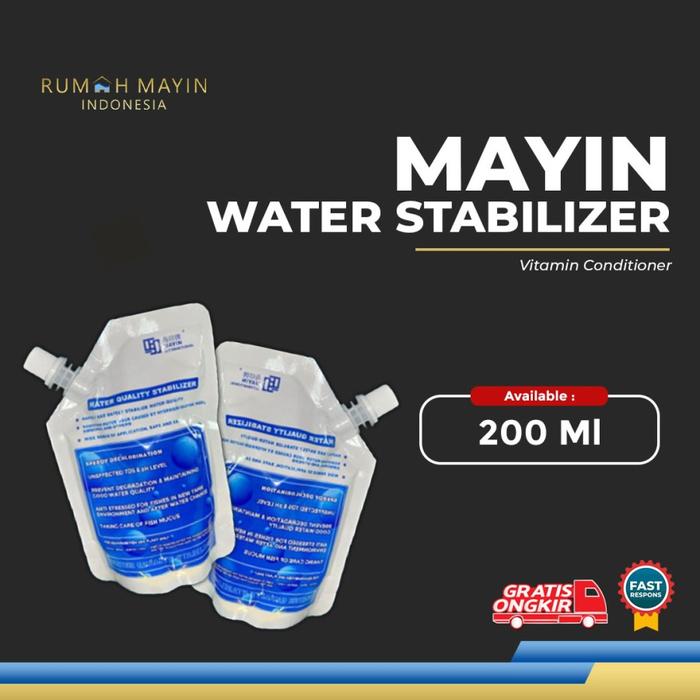 Gambar Mayin Aquarium Water Quality Stabilizer 200 ml Penghilang Klorin Aquarium dari Bali Reef Aquarium undefined Tokopedia