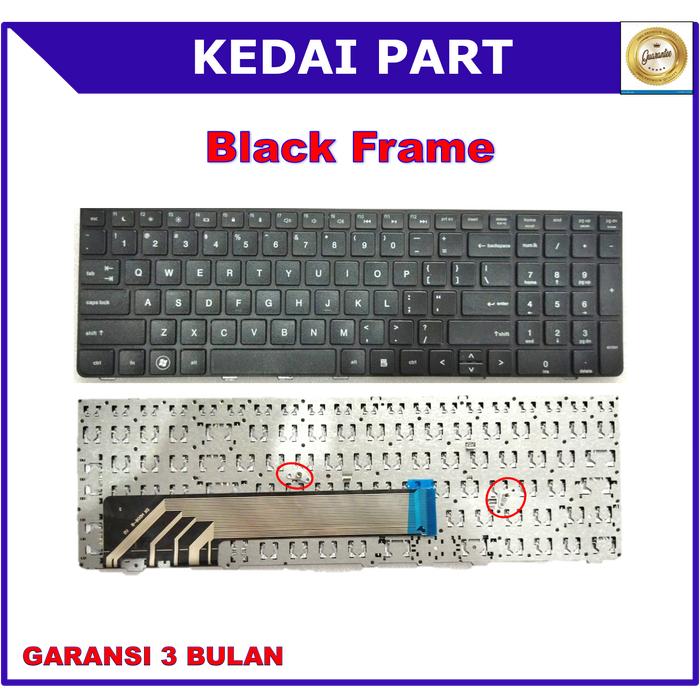 Gambar Keyboard HP 4530 4530S 4535S 4730S 4730 4735S Black Frame - Black Frame dari KedaiPart undefined Tokopedia