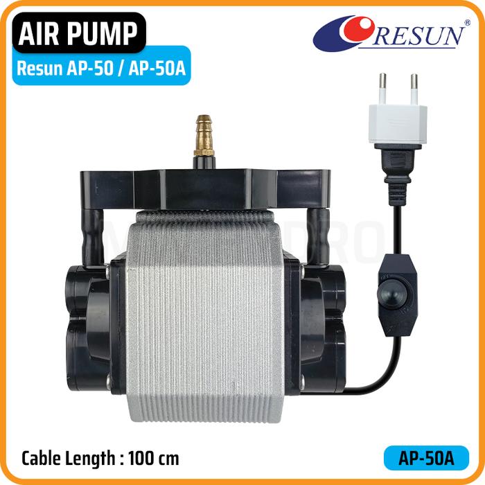 Gambar RESUN AP-50 / AP-50A, Air Pump | Aerator, Pompa Udara - AP 50 A dari MW Hydro undefined Tokopedia
