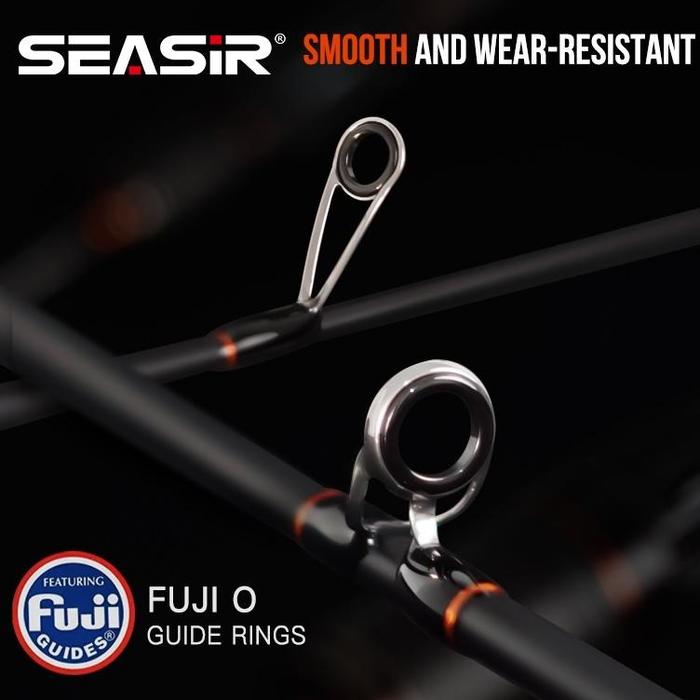 Jual [OFFICIAL] SEASIR Black Arrow Baitcasting Joran Pancing, Bait