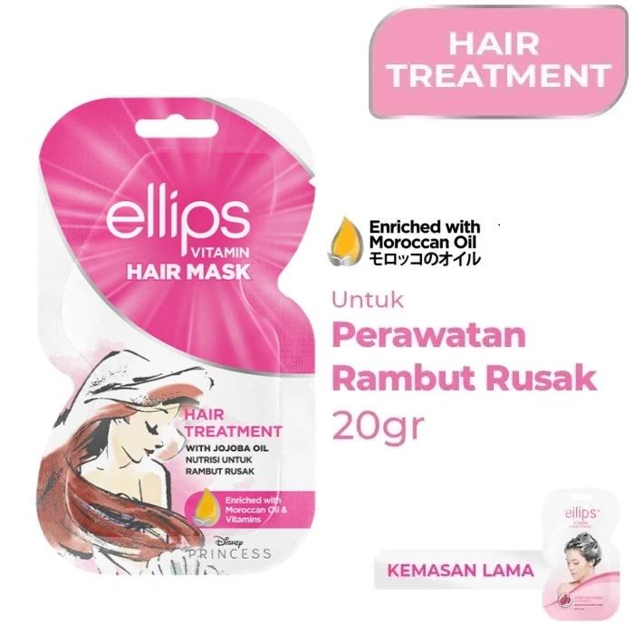 Gambar Ellips Hair Mask Hairmask Masker Vitamin Rambut Sachet 20 gr - HAIR TREATMENR dari grandtoserba makassar undefined Tokopedia