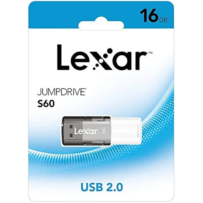 Gambar Lexar Flashdisk Jumpdrive S60 USB 2.0 16GB 32GB 64GB Original - 16 gb dari Vcom7it undefined Tokopedia