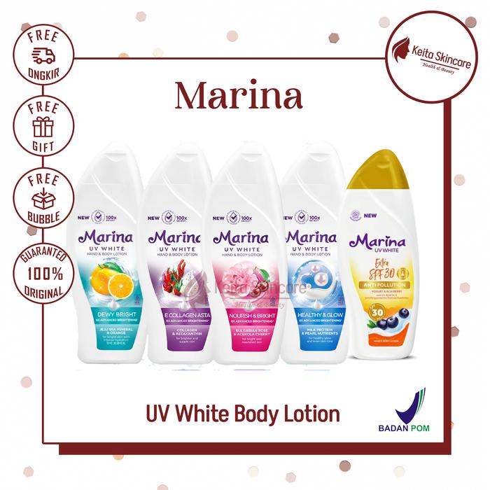 MARINA Hand & Body Lotion UV White EXTRA SPF 30