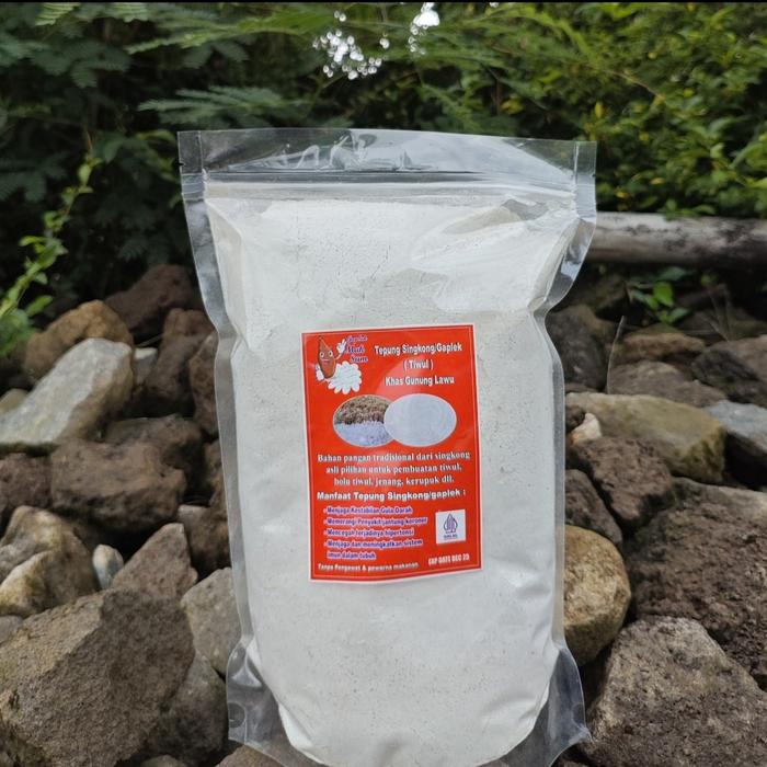 Gambar Tepung Tiwul/Tepung Gaplek/Tepung Singkong 1Kg dari Lawu Mocaf undefined Tokopedia