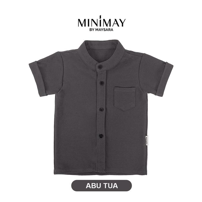 Gambar Kemeja Anak Pique Lacos Baju Anak Atasan 1 2 3 4 5 Tahun - PQ14-AbuTua, 1 Tahun dari Maysara Minimay Official undefined Tokopedia