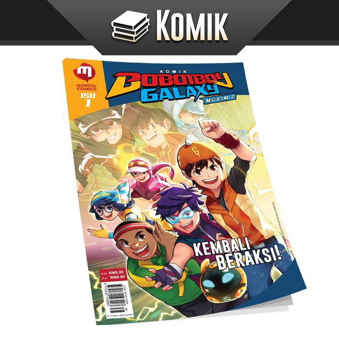 Gambar Komik Comic BoBoiBoy Galaxy Musim 2 Isu 1 - Isu 27 (Terakhir) - ISU 1 dari RR Books Store undefined Tokopedia