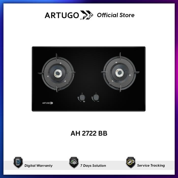 Gambar ARTUGO Built In Gas Hob AH 2722 BB ( free 1 set regulator ) dari Artugo undefined Tokopedia