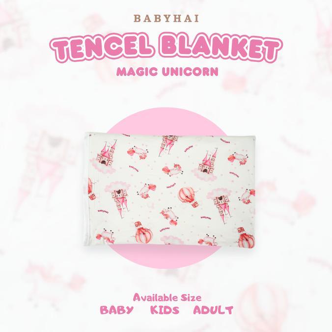 Gambar BABY HAI Tencel Blanket - Selimut Tencel gratis ongkir - Magic Unicorn, Kids dari Little Beby undefined Tokopedia