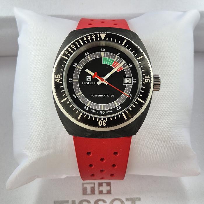 Gambar tissot sideral S red automatic dari Luxuswatchs undefined Tokopedia