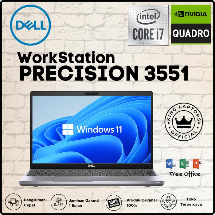Windowsノート本体 Precision3551 Corei7 10750H QUADRO P620 Amazon
