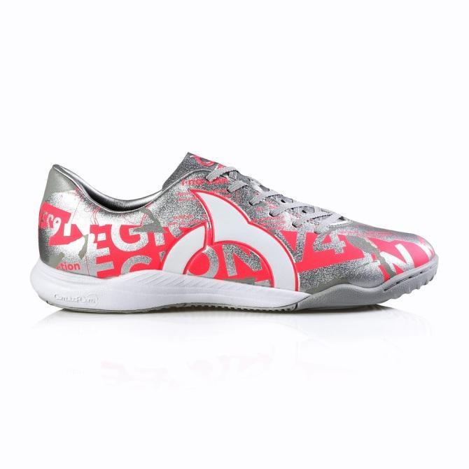 Gambar Sepatu Futsal Ortuseight Catalyst Legion V4 In - Silver/Black/Ultra - 43 dari Fathann Store undefined Tokopedia